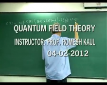 Quantum Field Theory 2012 Lecture 2